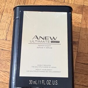 Avon Anew Ultimate Night Repair Serum - Cream/Black